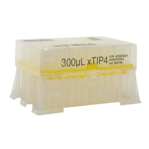 300μL Racked  Non-Sterile  Pipette Tips – Pure Resin  xTIP Rainin LTS and xPIPETTE Compatable